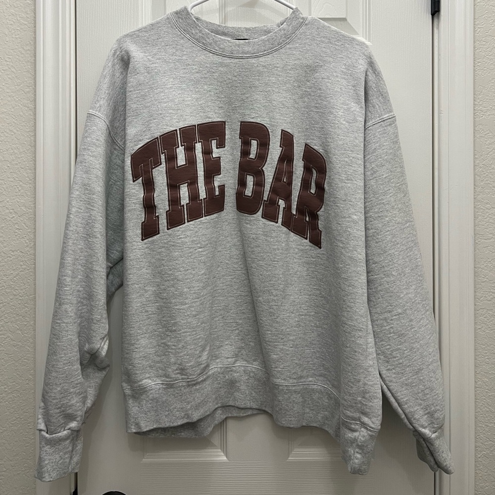 The bar sweatshirt